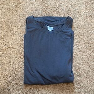 Athleta Women's Gray Short Sleeve Tee